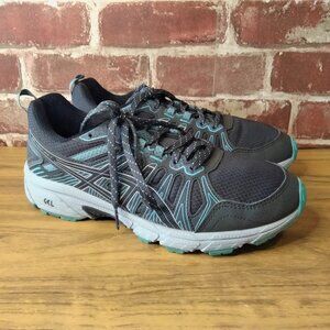 Asics Womens Shoes Size 7 Wide Running Sneakers Blue